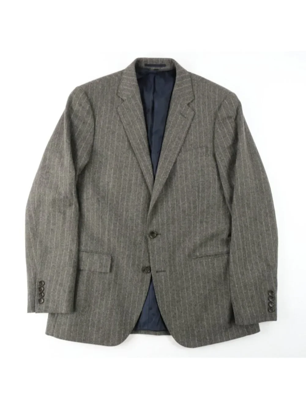 J CREW LUDLOW SIZE 40R GRAY 2 BUTTON WOOL SPORTCOAT Caulk Line Sports Coat